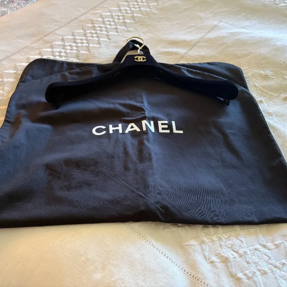 Chanel Garment Bag and Hanger